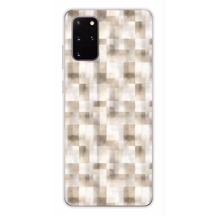 Telefoonhoesje - Textuur - Linnen - Beige — 4