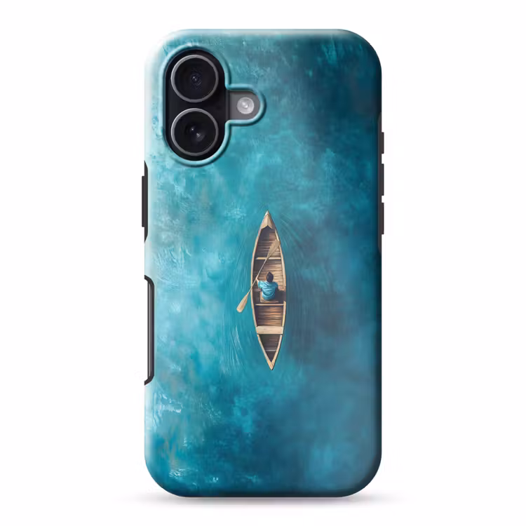 Telefoonhoesje Toughcase - Bootje - Water - Blauw — 1