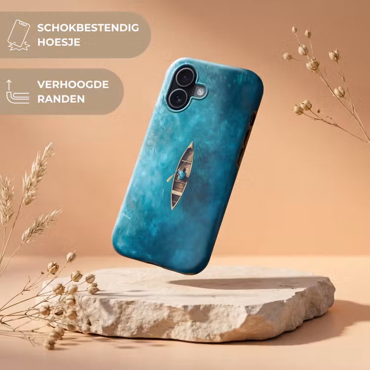 Telefoonhoesje Toughcase - Bootje - Water - Blauw — 5