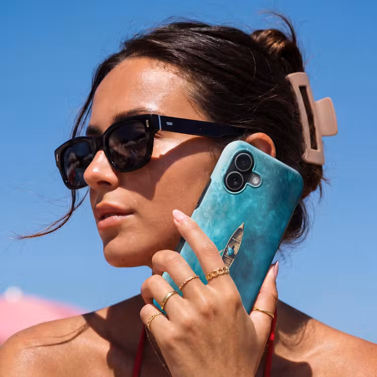 Telefoonhoesje Toughcase - Bootje - Water - Blauw — 6