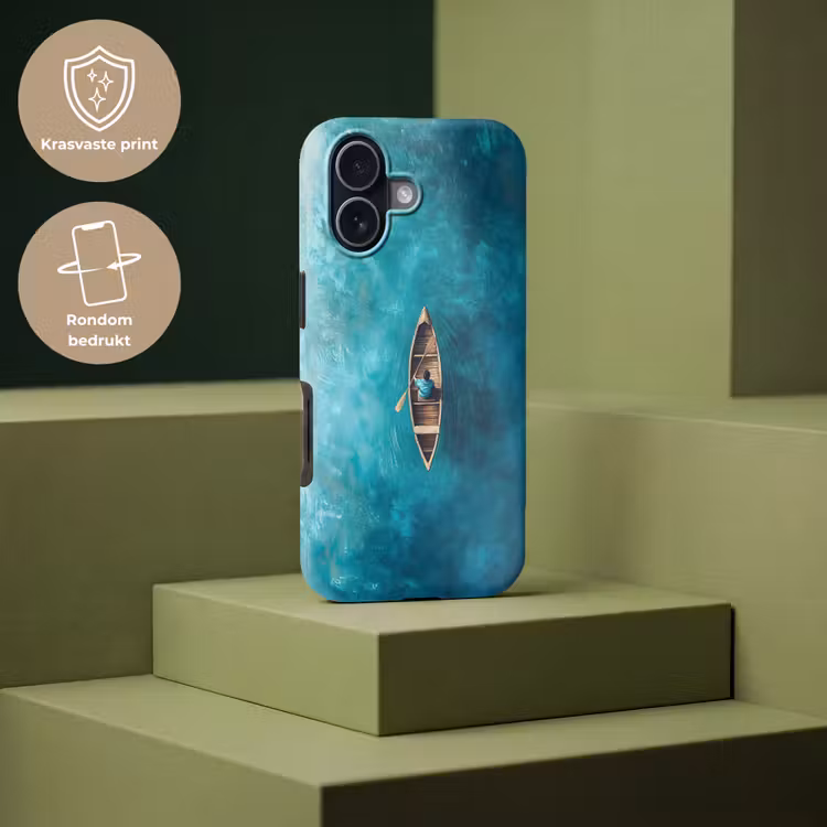 Telefoonhoesje Toughcase - Bootje - Water - Blauw — 7