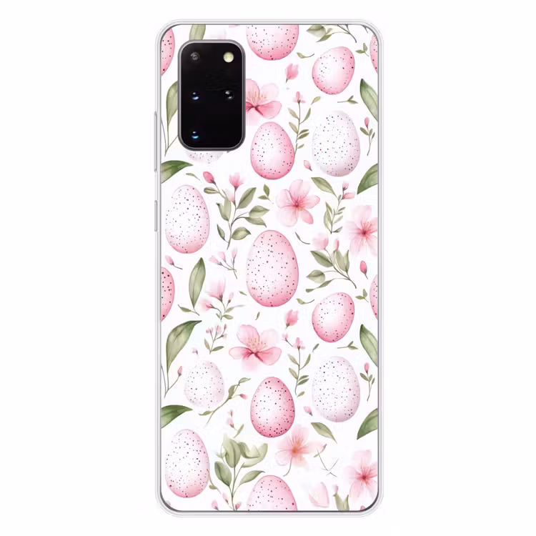 Telefoonhoesje - Patroon - Eieren - Roze - Pasen — 3