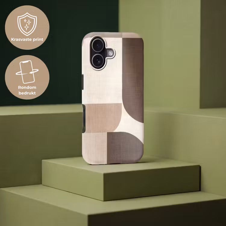 Telefoonhoesje Toughcase - Geometrisch - Geweven structuur - Modern — 7
