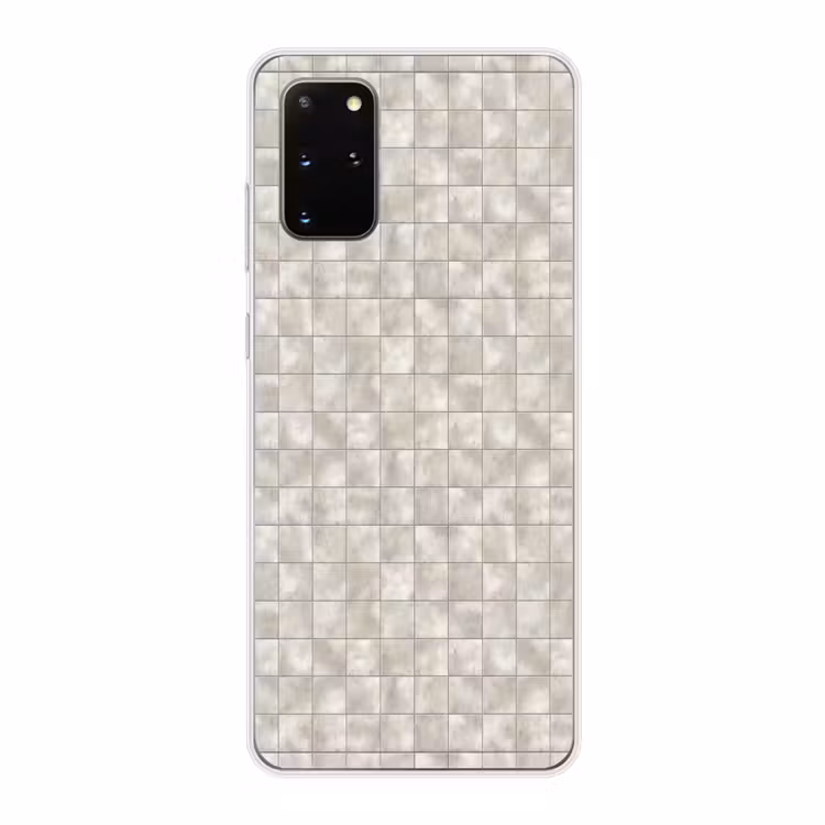 Telefoonhoesje - Tegels - Natuurlijk - Grijs — 1
