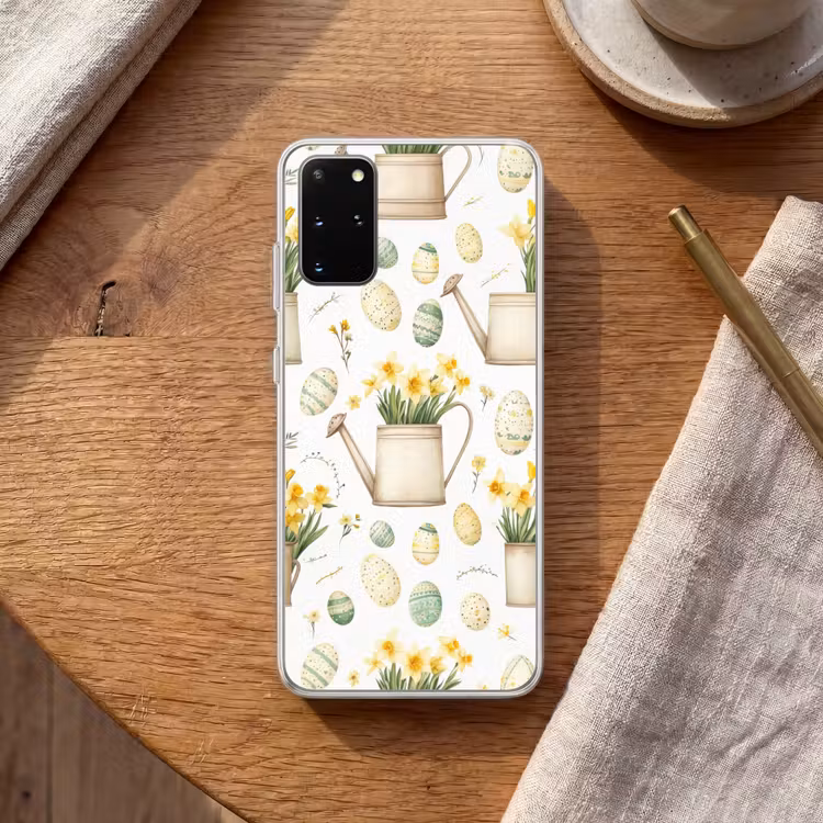 Telefoonhoesje - Gieter - Bloemen - Eieren — 1