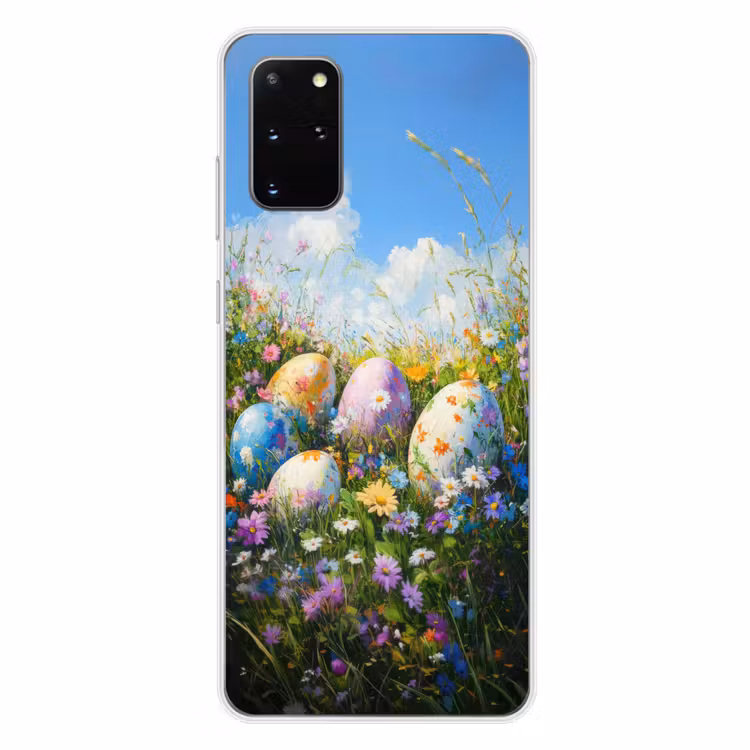 Telefoonhoesje - Grasveld - Eieren - Bloemen — 3
