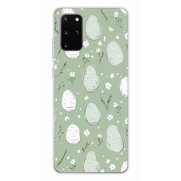 Telefoonhoesje - Groen - Eieren - Patroon — 3