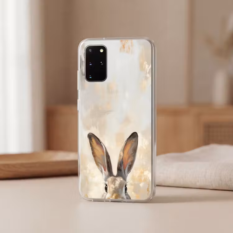 Telefoonhoesje - Haas - Oren - Bruin — 2