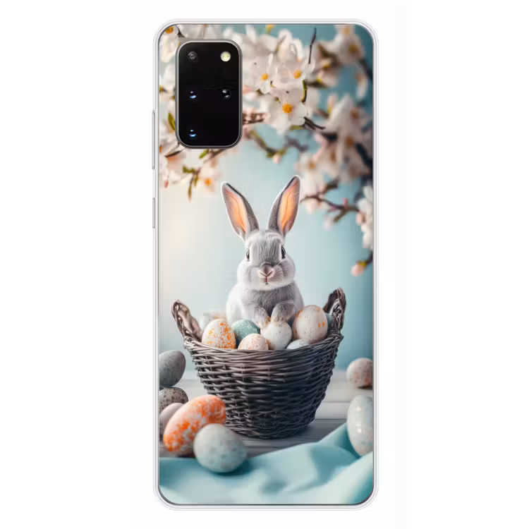 Telefoonhoesje - Konijn - Eieren - Mand — 3