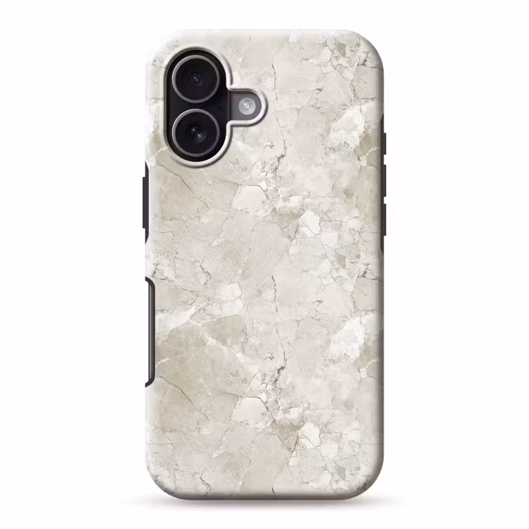 Telefoonhoesje Toughcase - Marmer - Grijs - Aders — 1