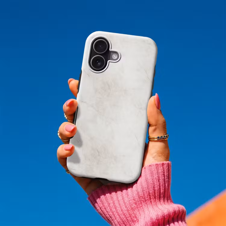 Telefoonhoesje Toughcase - Grijs - Marmer - Aders — 2