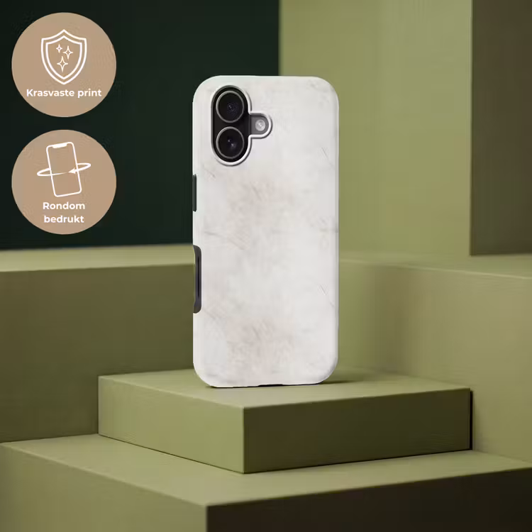 Telefoonhoesje Toughcase - Grijs - Marmer - Aders — 7
