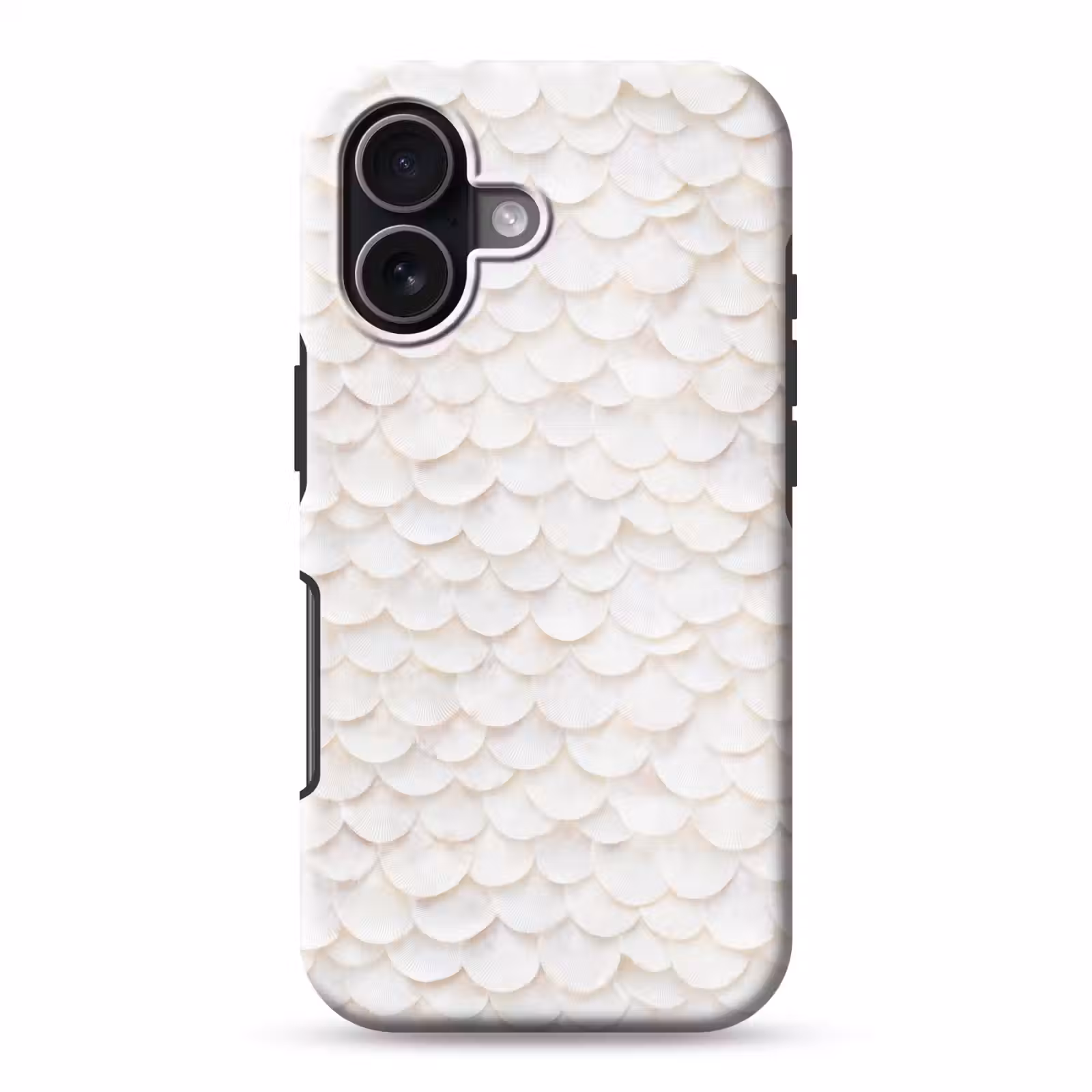 Telefoonhoesje Toughcase - Schubben - Wit - Elegant — 1