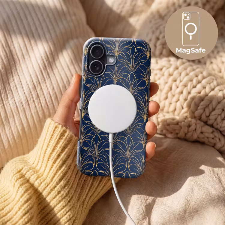 Telefoonhoesje Toughcase - Deco - Waaier - Blauw — 8