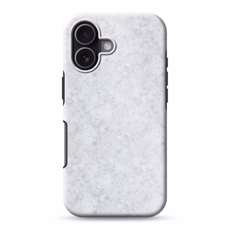 Telefoonhoesje Toughcase - Grijs - Terrazzo-effect - Beton — 1