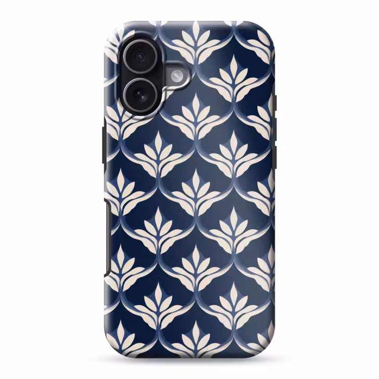 Telefoonhoesje Toughcase - Modern - Ontwerp - Blauw — 1