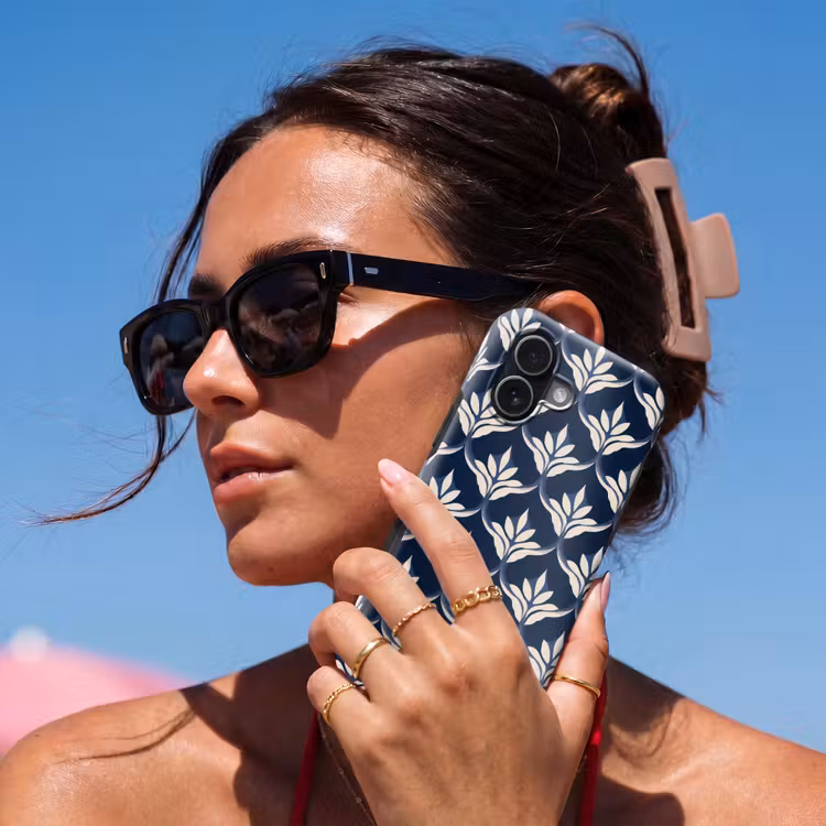 Telefoonhoesje Toughcase - Modern - Ontwerp - Blauw — 6