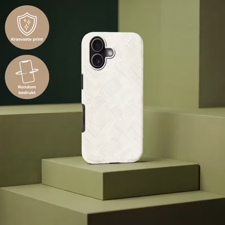 Telefoonhoesje Toughcase - Textuur - Abstract - Beige — 7