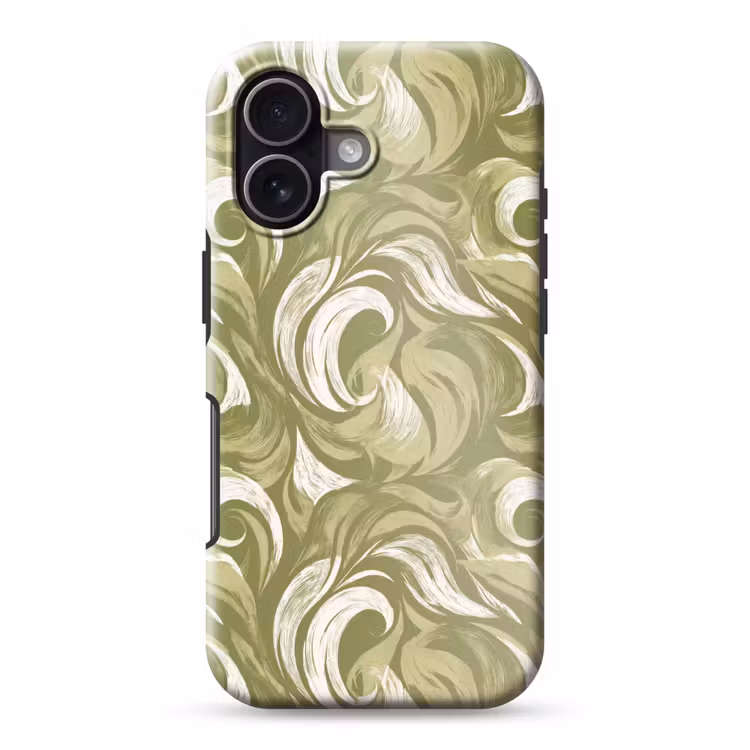 Telefoonhoesje Toughcase - Abstract - Textuur - Groen — 1