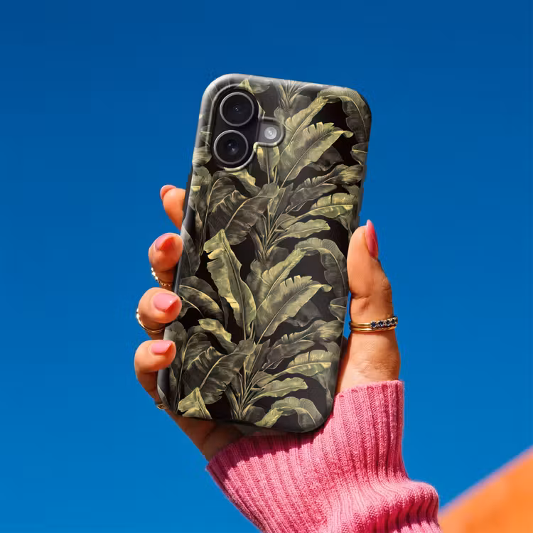 Telefoonhoesje Toughcase - Botanisch - Bladeren - Groen — 2