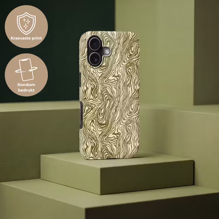 Telefoonhoesje Toughcase - Abstract - Marmer - Groen — 7