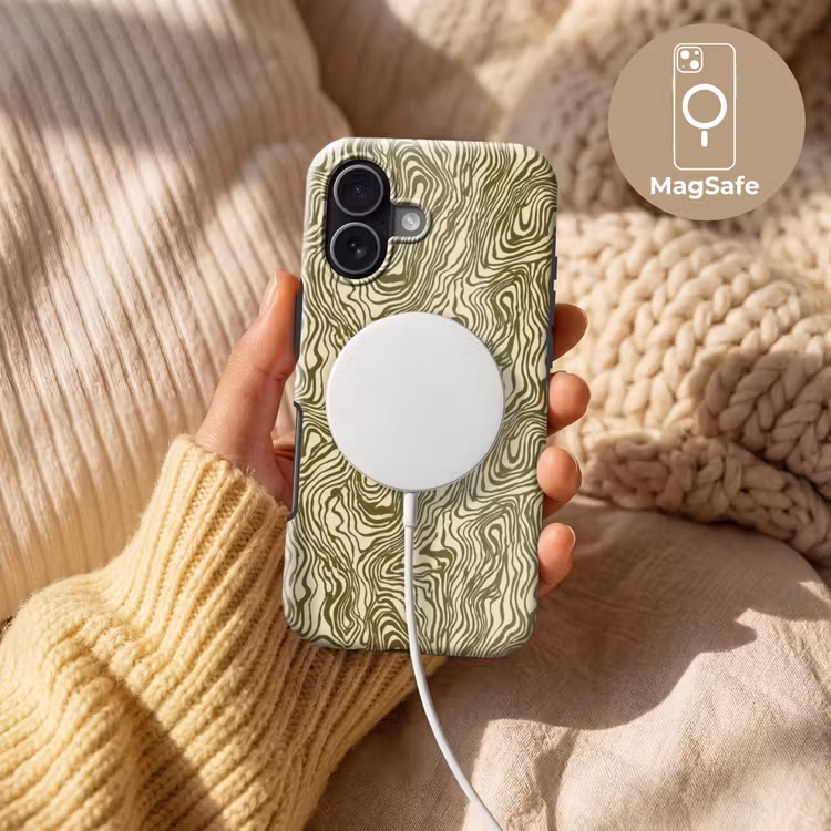 Telefoonhoesje Toughcase - Abstract - Marmer - Groen — 8