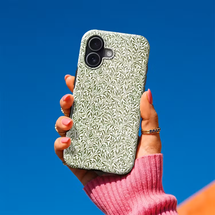 Telefoonhoesje Toughcase - Botanisch - Takken - Groen — 2
