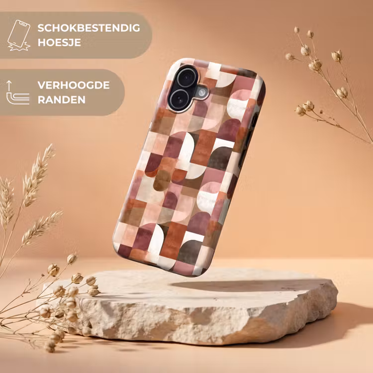 Telefoonhoesje Toughcase - Geometrie - Modern - Retro — 5