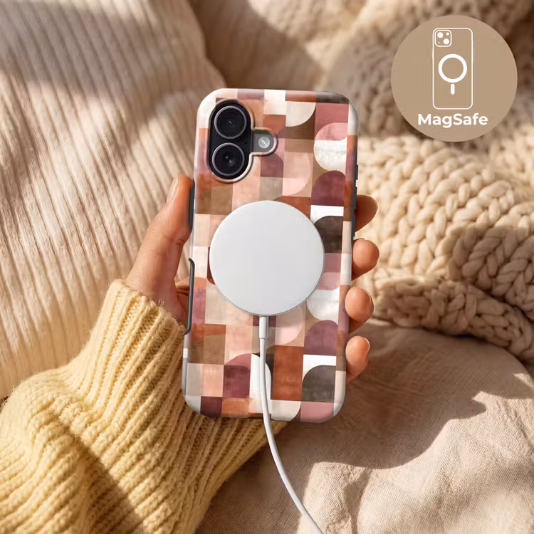 Telefoonhoesje Toughcase - Geometrie - Modern - Retro — 8