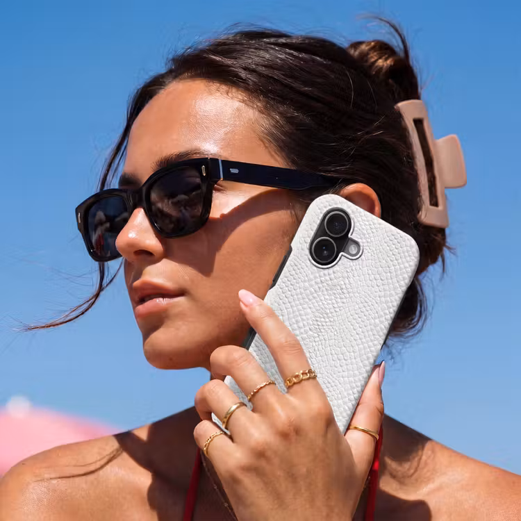 Telefoonhoesje Toughcase - Slang - Patroon - Wit — 6