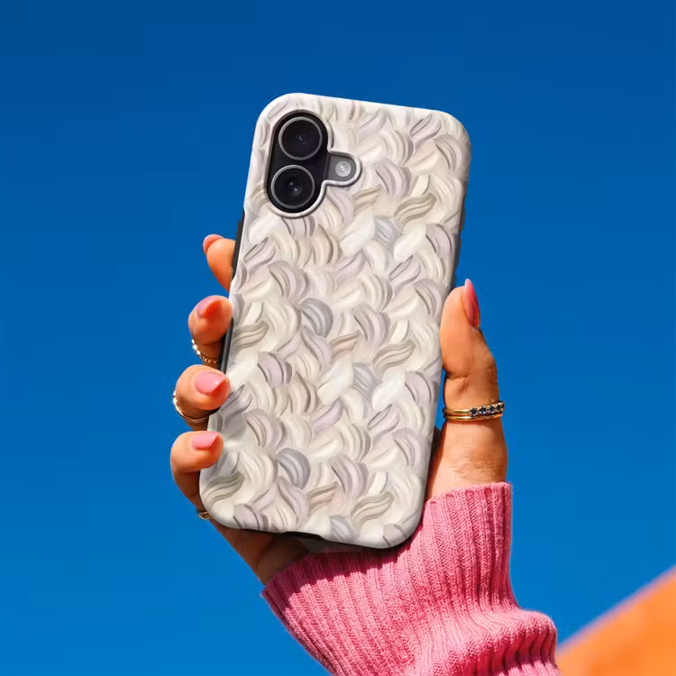 Telefoonhoesje Toughcase - Abstract - Golvend - Pastel — 2