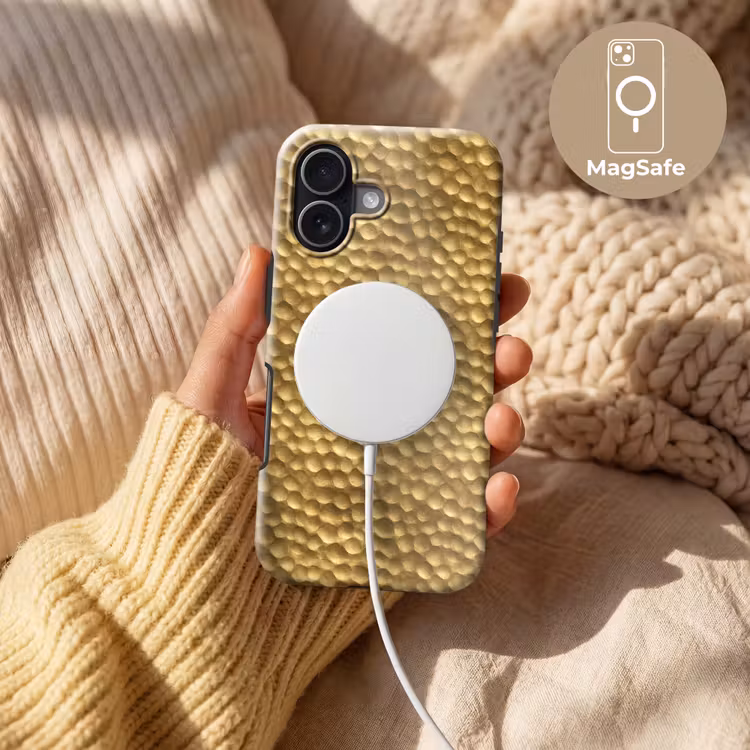 Telefoonhoesje Toughcase - Metaal - Dynamisch - Goud — 8