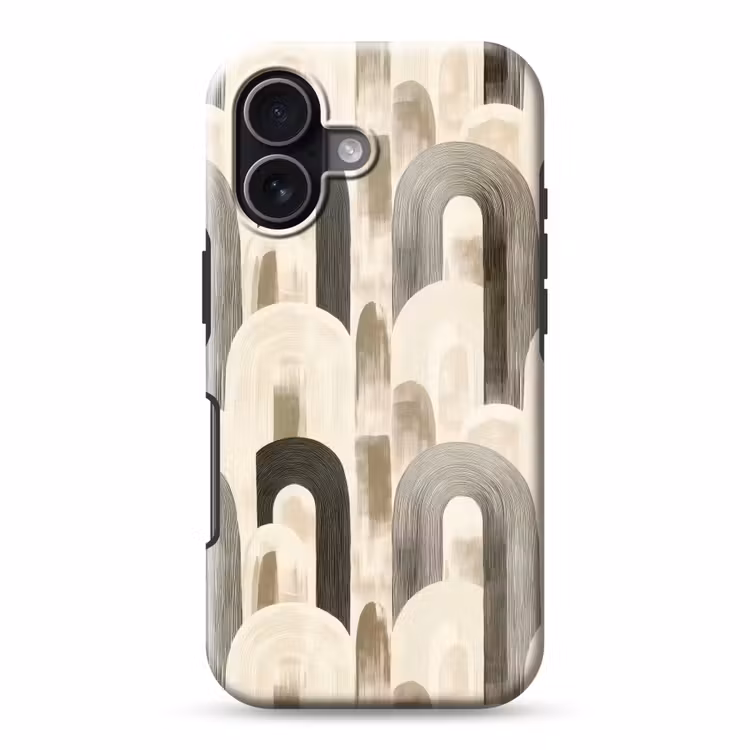 Telefoonhoesje Toughcase - Abstract - Patroon - Bogen — 1