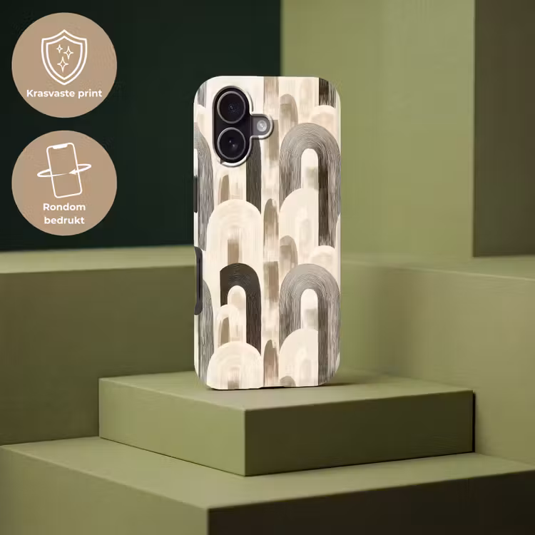 Telefoonhoesje Toughcase - Abstract - Patroon - Bogen — 7