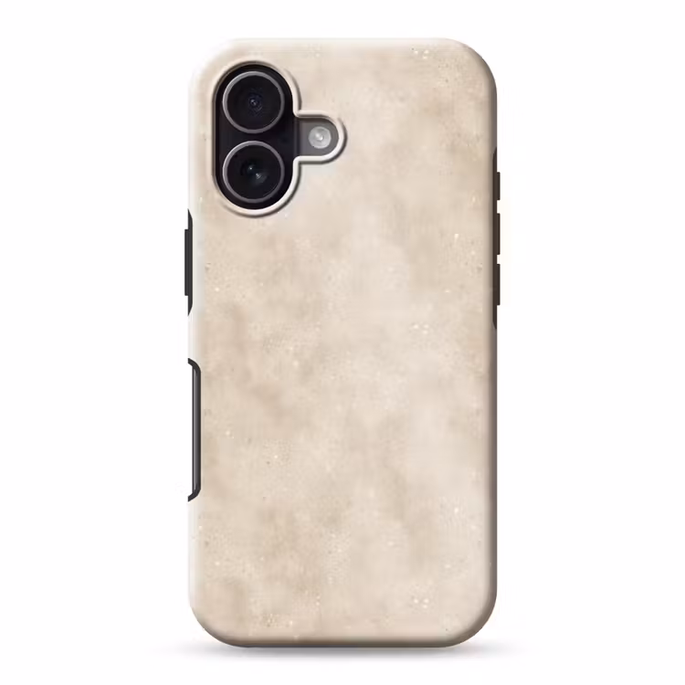 Telefoonhoesje Toughcase - Structuur - Spikkels - Beige — 1