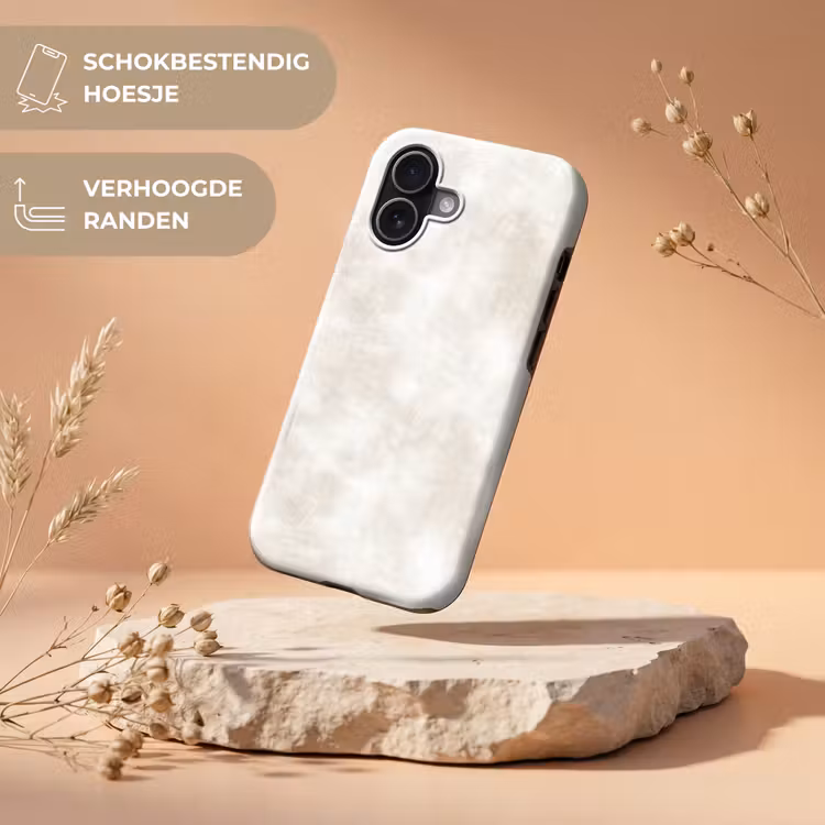 Telefoonhoesje Toughcase - Subtiel - Structuur - Beige — 5