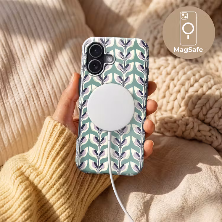 Telefoonhoesje Toughcase - Retro - Modern - Groen — 8