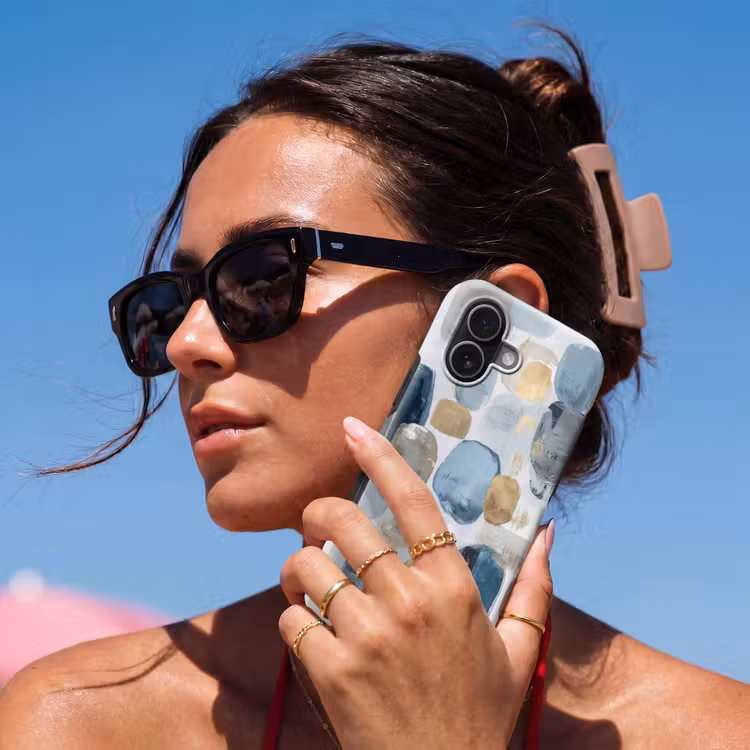 Telefoonhoesje Toughcase - Abstract - Goud - Vormen — 6