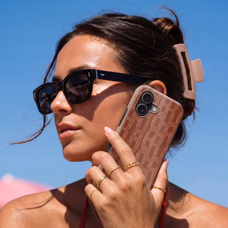 Telefoonhoesje Toughcase - Abstract - Textuur - Bruin — 6