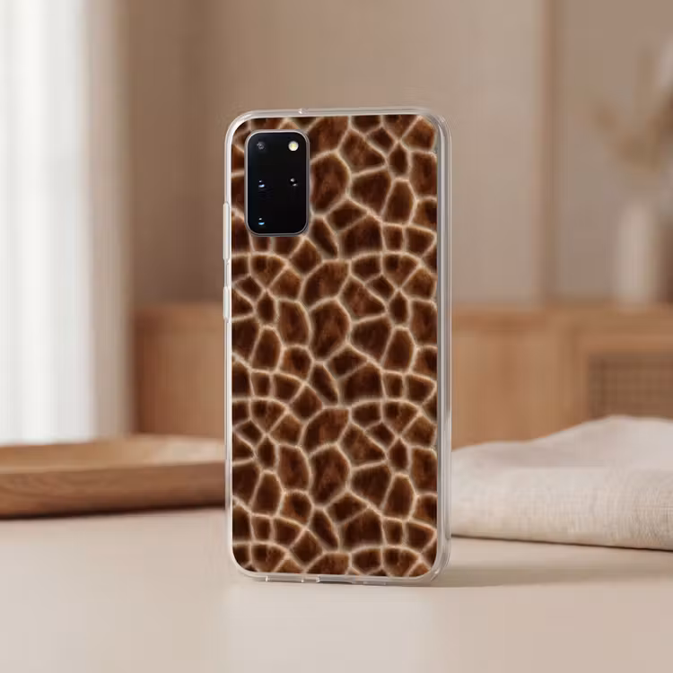 Telefoonhoesje - Giraf - Bruin - Vacht — 3