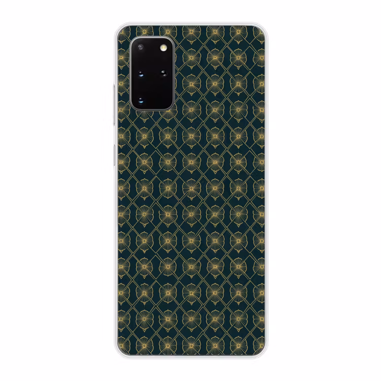 Telefoonhoesje - Geometrisch - Elegant - Groen — 1