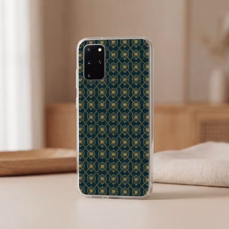 Telefoonhoesje - Geometrisch - Elegant - Groen — 3