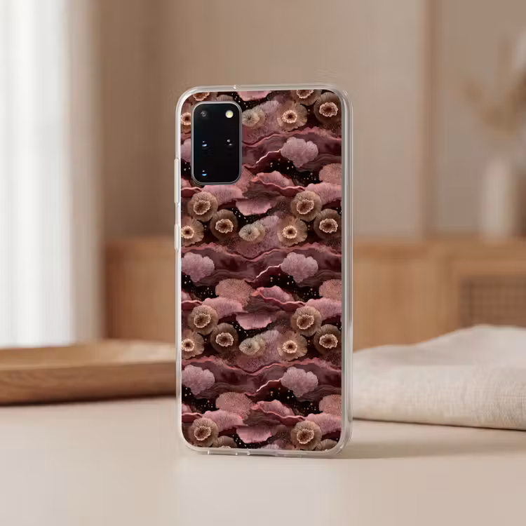 Telefoonhoesje - Koraal - Organisch - Roze — 3