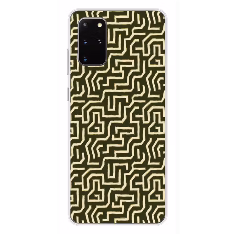 Telefoonhoesje - Lijnen - Abstract - Groen — 4