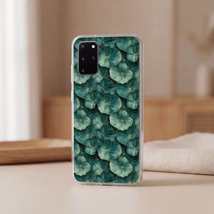 Telefoonhoesje - Patroon - Bladeren - Groen — 3