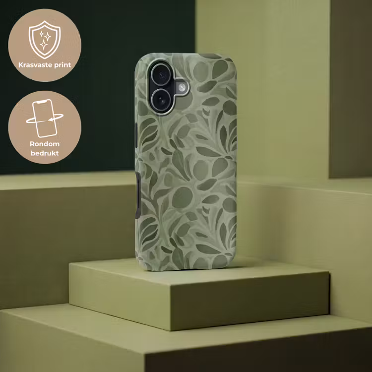 Telefoonhoesje Toughcase - Sereen - Bladeren - Groen — 7