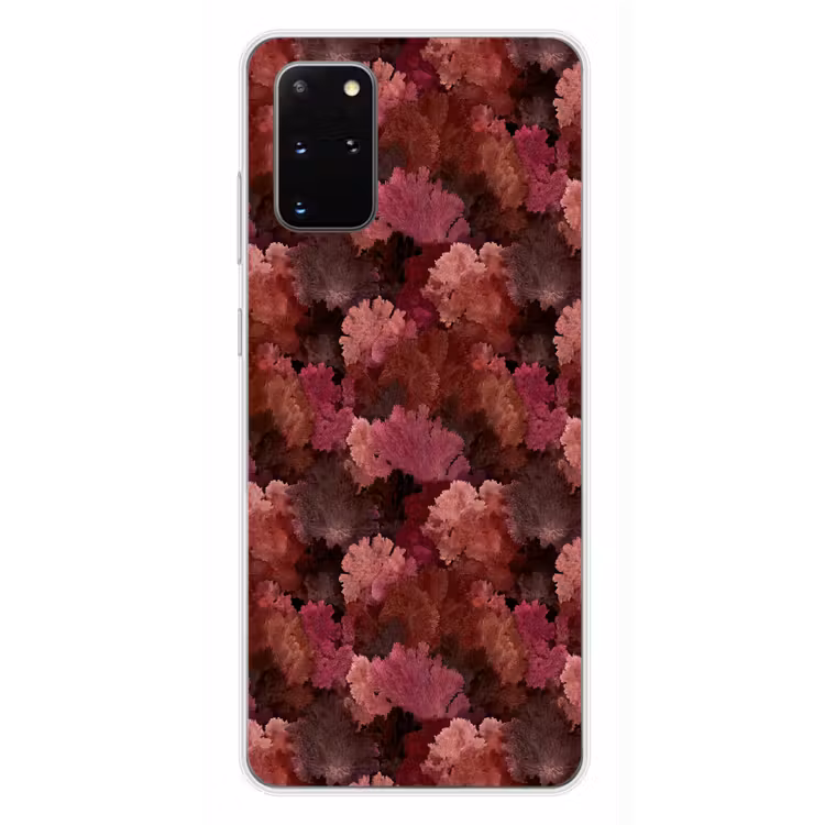 Telefoonhoesje - Koraal - Textuur - Kleurrijk — 4
