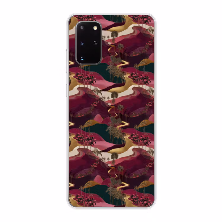 Telefoonhoesje - Magisch - Palmbomen - Goud — 1