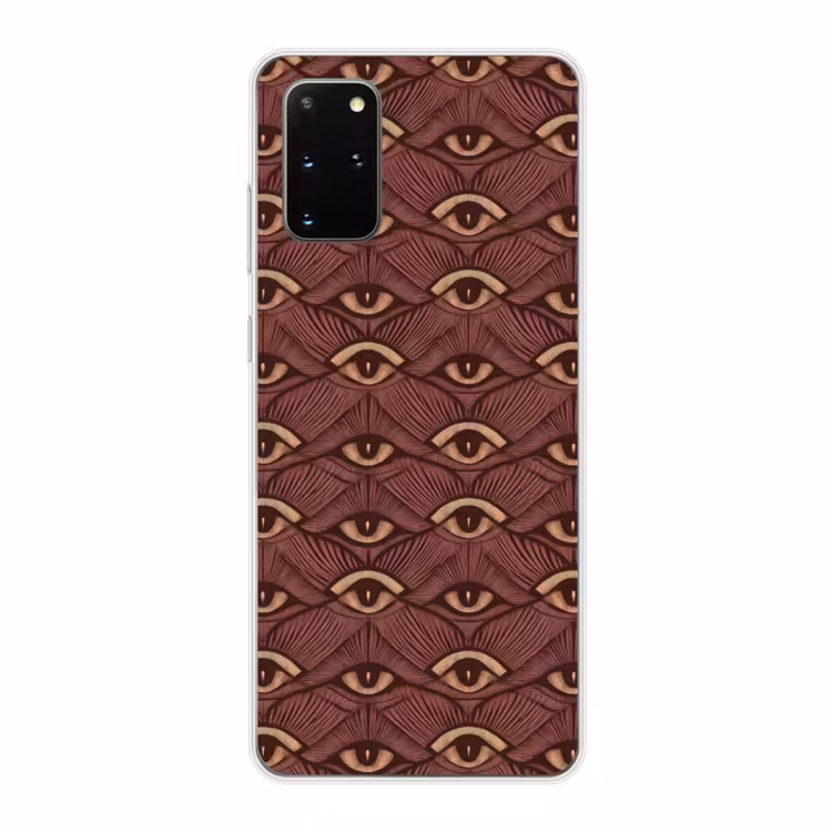 Telefoonhoesje - Mystiek - Ogen - Bruin — 1