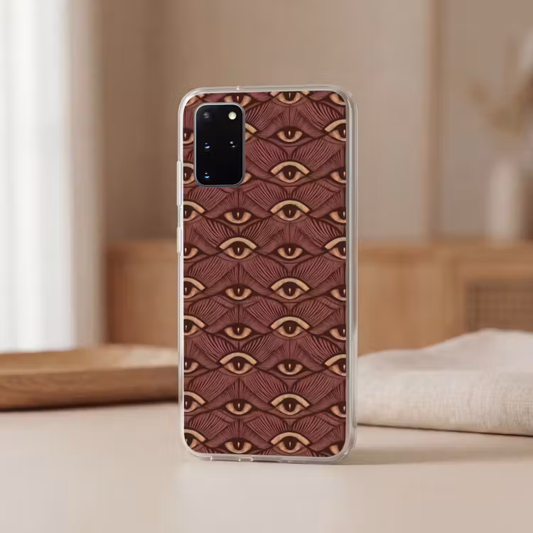 Telefoonhoesje - Mystiek - Ogen - Bruin — 3